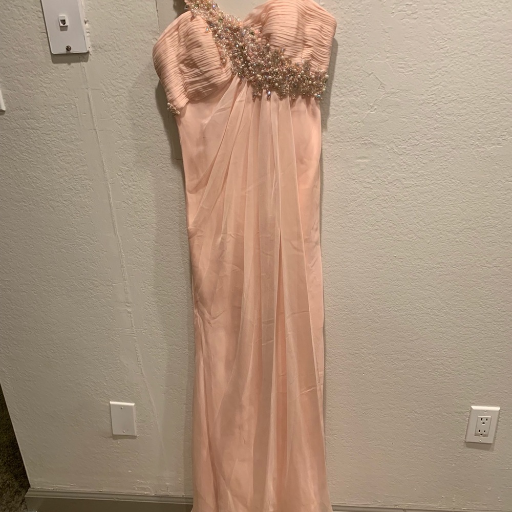 Pink prom dress